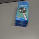 2 x Lakei Magnifying Glass 10X Handheld Reading Magnifying Glass, 90mm Shatter Resistant Lens, Non-Slip Rubber Handle, Suitable for Elderly Reading, Natural Exploration and Science Hobby(Black)