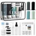 Unigo 30-pack Travel Bottles for Toiletries, TSA Approved Travel Size Bottles, Extra Travel Essentials