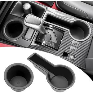 Center Console Cup Holder Compatible with 2014-2024 Toyota 4Runner Drink Holder Cupholder Coast for 2023 4Runner Accessories(for 4runner 14-24)