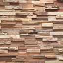 Wall!Supply 3D Wall Panels Reclaimed Rustic Asian Teak Wood Home Decor Wallpaper Alternative for Living Room, Bedroom & Office Easy DIY Installation 10 Pack, Covers 9.6 Sq Ft