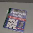 Brain Games - Crossword Puzzles - Large Print (Blue)