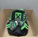 Bioworld Minecraft Alpha Creeper 16" Sports Backpack and Gym Bag