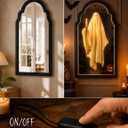 20" Haunted Ghost Mirror with LED Lights & Scary Voice Changer