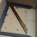 Vintage Gold 11x14 Picture Frame Set of 2 for Wedding Family Baby Photos, HD Acrylic Glass Photo Frame for Wall or Tabletop Display, Elegant Home Decor