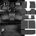 for Mitsubishi Outlander Floor Mats 2025 2024 2023 2022(Not for PHEV or Sport Models),Car Mats for Mitsubishi Outlander All Weather Floor Mats Cargo Liner Accessories Backrest Anti-Slip Mat 2022-2025