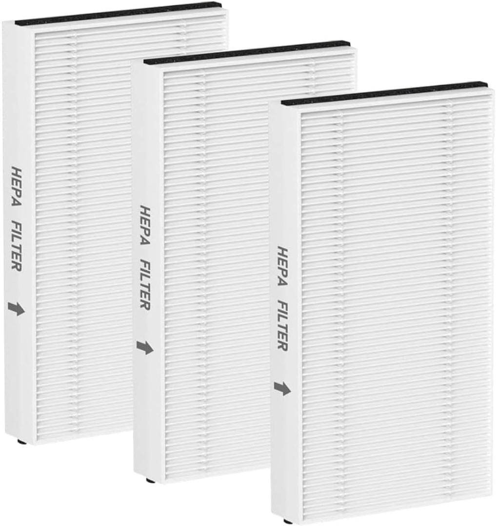 3 Pack FV10VE1 Dust Air Filter Replacement Compatible with Panasonic Models FV10VE1, FV-10VE1, FV10VEC1, FV-10VEC1, Remote Control Extenders