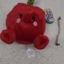 Aurora Adorable Palm Pals Crisp Red Apple Stuffed Animal - Pocket-Sized Play - Collectable Fun - 5 Inches | acoustix Rugged Audio Adapter 3.5mm to Apple 8-Pin Connector