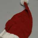 Baby Santa Hat Christmas for Baby Toddler Infant Newborn Washable Fade-restant Knitted Santa Hat Soft Warm Long for New Year Festive Holiday Party Indoor Outdoor Winter Red