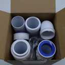 Saillong 27 Pcs Garbage Disposal Installation Kit Complete Kitchen Sink Drain Pipe Kit for Double Bowl Sink, 1-1/2" Plumbing, Simple Install, Leak Proof (Set A)