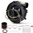 Hipoilk Furnace Draft Inducer Blower Motor Assembly Replaces Goodman 0171M00001S, 22307501, Jakel J23815015293, Rotom FBRFB501, Goodman Furnace Parts