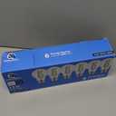 Energetic Dimmable A19 LED Edison Light Bulb, 12W Equivalent 100W, 1600LM High Brightness, 4000K Cool White, Clear Antique LED Filament Bulb for Home, Bathroom, E26 Standard Base, 6-Pack