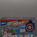 TWFRIC 2 Pack Bow and Arrow for Kids - LED Light Up Archery Set with 16 Arrows, 1 Standing Target & 2 Quivers - Fun Indoor/Outdoor Toy for Boys & Girls Aged 3-12! (Blue)