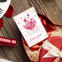 2 x Romantic Valentines Day Cards Gifts for Him Her, Sweet Valentines Day Card Gift for Husband Wife Boyfriend Girlfriend, Thank You for Being Mine. (V2525)