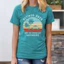 Retirement Shirts for Women 2025 Retired Gifts Funny Graphic Retirement Gift Tshirts (XX-Large, 01-cyan)