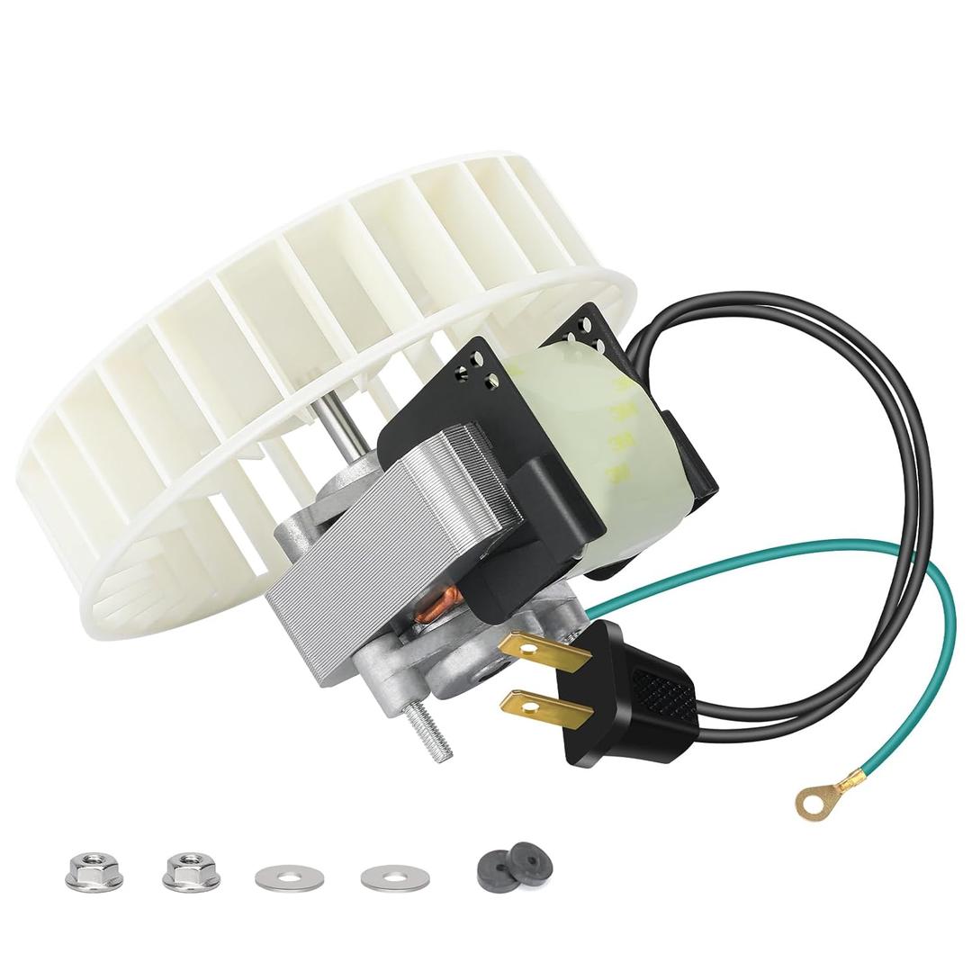 S89850000 89850000 Bathroom Exhaust Fan Motor & Blower Wheel Replacement Fits Models 665P, 665RP, 665RSP, 605P, 605RP, 668P, 668RP, 9905, 9965, VH668P Enhanced Power & Quiet Operation, Easy Install