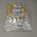 AMI PARTS 48" Flexible Gas Line Kit Yellow Coated, Gas Hose Connector Kit for Dryer, Stove, Water Heater,5/8" OD(1/2" ID) Stainless Steel Gas Line with Connector 1/2" MIP &1/2"FIP & 3/4"MIP Fitting