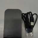 Wireless Fast Charger Stand Foldable Samsung Wireless Charger Fast Charging Station Android Phone Charger Stand for Samsung Galaxy S25 Edge S25 Ultra S25 S24 S23 S22 S21,iPhone 16e 16 Pro Max 15 14 13 (Black)