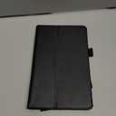 Tablet Cover for Amazon Kindle Fire 7 5th Generation(Model:SV98LN,2015 Release),Ultra Slim Folio Stand Lightweight Leather Case for Kindle Fire HD7 5th Gen 7" (Li-Black)