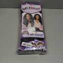 Sensationnel What Lace 13X6 Wigs - Latisha Lacefrontal Hand Tied Glueless Synthetic With Natural Density Preplucked Hairline (Off Black 1B)