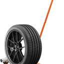 Garvee Tire Dolly Heavy Duty, Tire Dolly for Changing Tires, Adjustable Tire Wheel Dolly with 360 Rotatable Wheels, Tire Lifting Tool for Workshop, Garage, 350 LBS Capacity