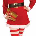 Forum Novelties Inc Striped Child Tights (Large, Candy Cane)