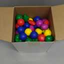 120 Pcs Motivational Stress Ball Bulk Colorful Inspirational Stress Relief Balls Assorted Quotes Anxiety Ball 1.57 and 2.2 Inch Small Foam Stress Relief Toy for Kid Adult School(Trendy)