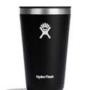 Hydro Flask All Around Tumbler Press-In Lid, Insulated Travel Mug, Stainless Steel Coffee Cup 16 Oz Black