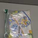 Lemon Round Tablecloth 70 inches - Mediterranean Summer for Home - Water Resistant Lemon Table Cloth Summer Decor for Home, Table, Party