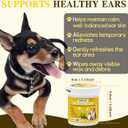 3 x Texsens Pet Ear Cleaner Finger Wipes for Dogs & Cats