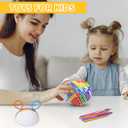 2 x Sensory Silicone Kids Toys for Autism: Activity Entertainment Toy Travel with Portable Storage