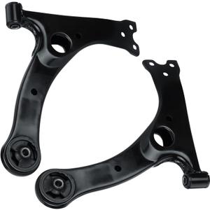 Front Lower Control Arm Assembly for Toyota Corolla Matrix 2003-2013, for Celica 2000-2005, for Pontiac Vibe 2003-2008 Left & Right Side Suspension kit K640360 K640361 2Pcs