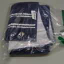 Arenarug Bathroom Rugs 17x24 Extra Soft Absorbent Bath Mat Chenille Non Slip Shower Mat Rubber Backing Machine Washable Bath Mats for Bathroom Shaggy Blue Bath Rugs for Tub, Hallway