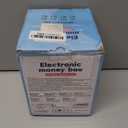 JUNEU Piggy Bank for Kids, Toys for 5 6 7 8 9 10 Year Old Kids Birthday Gifts, Electronic Kids Piggy Bank, Money Savings Box ATM Auto Scroll Cash Coin Bank, Cool Stuff for Girls Boys