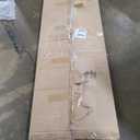 Whitmor Full Length Mirror, 64"x21" Standing Full Body Mirror with Aluminum Alloy Frame, Floor Mirror for Bedroom Bathroom Wall Decor, Arched, Black