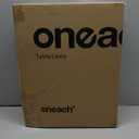 Oneach 25.75" Modern Table Lamp Set of 2, Bedside Lamps with USB Ports, Silver Nightstand Lamps Set for Living Room Bedroom House Bedside Home Office Family