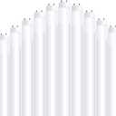 Feit Electric T848/850/B/LED/2/5 4FT T8 LED Tube Light, Type B Ballast Bypass, Ballast Removal Required, 18W=32W, 5000K Daylight, Double-End Powered, F32T8 Fluorescent Tube Replacement, UL, Pack of 10