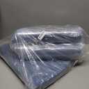 Shinnwa Kitchen Chair Cushions Set of 4, Non-Slip Dining Chair Cushions with Ties and Machine Washable Cover, 4 Pack, 17 x 16.5 x 2in, Blue