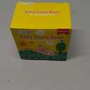 Dr.Rapeti Soft Cloth Books Baby Books Bath Books 6-Pack for Baby Infant Toddler Kids Crinkle Squeaky Washable Chewable Non-Toxic Early Educational Giftable