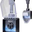 Progressive Industries SSP-50XL Portable RV Smart Surge Protector, Black, 50 Amp