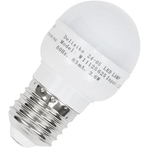 W11216993 W11125625 Refrigerator LED Light Bulb 3.6W 60HZ E27 Base Compatible with Whirlpool Refrigerator Light Bulb AP6329125 4813672, PS12349398, W10820003, W11043014 Light Bulb.White