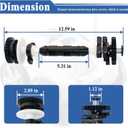 R0837500 Drive Shaft Assembly Installation Kit with Driver, Fits P40 Sport