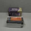 1:64 Scale Diecast Model Car Display Display Cabinet for hot Wheel Storage with LED Lights, Voice Controlled Stackable Electric Garage, 3 Replaceable Scene Parking lot Background Models((Orange)