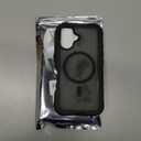 Diaclara Designed For Iphone 16 Case Rugged Case, With Camera Protection For Iphone 16 6.1" (Black)