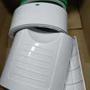 Diaper Dekor EKO Plus Diaper Pail, White | ONLY Eco-Friendly Diaper Pail Made with 70% Recycled Materials | Hands-Free: Step–Drop–Done | Cost-Effective Refill System |Great Cloth Diaper Pail