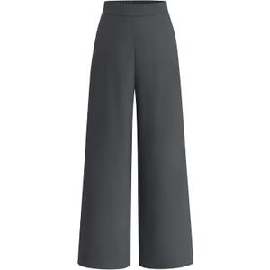 BTFBM Women High Waisted Wide Leg Pants Spring 2026 Business Casual Work Pants Loose Office Palazzo Trousers Pockets