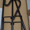 Ottsuls Bird Feeder Pole, 45 INCH Heavy Duty Shepherds Hooks for Outdoor with 5 Prong Base, Adjustable Stand Hanger for Garden Plant, Hummingbird Feeder, Lantern, Hanging Wedding Decor (1 Pack)