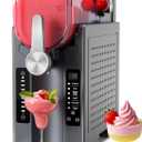 Slushie Machine - Slushy Machine for Home with LED Display - Professional Frozen Drink Maker No Ice Needed- One-Touch Reservation & 6 Pre-set Programs for Frozen Margaritas, Frapps & Ice Cream