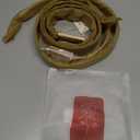 Womens Leather Belt Skinny Waist Belt for Dresses Jeans Pants with Gold Buckle, 38", Pack of 2