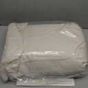 LOFE Organic Buckwheat Pillow for Sleeping with Organic Cotton Pillowcase - 14''x20'' Adjustable Pillow, Breathable for Cool Sleep, Cervical Support for Back and Side Sleepers(Tartary Buckwheat Hulls) (Off White(pure))