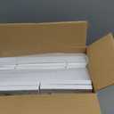 Wisuce Bamboo Under Bed Storage Containers- Underbed Organizer with Wheels with Dust Bag, Sturdy Wood Rolling Under the Bed Shoe Storage Organizer Drawers (White, 2 Pack (23.62"×16.54"))